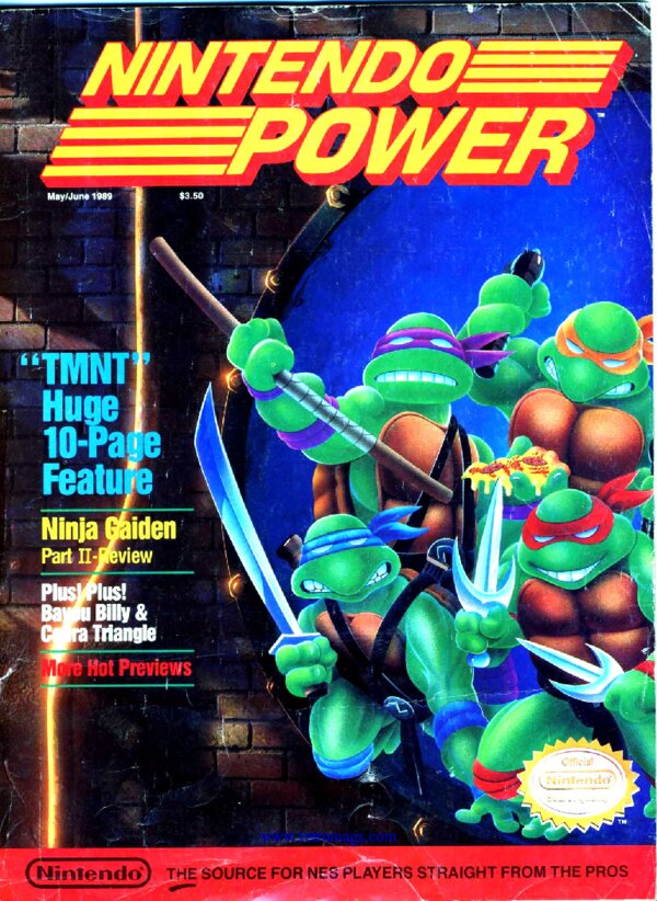 Nintendo Power Issue 006 (May June 1989) cover